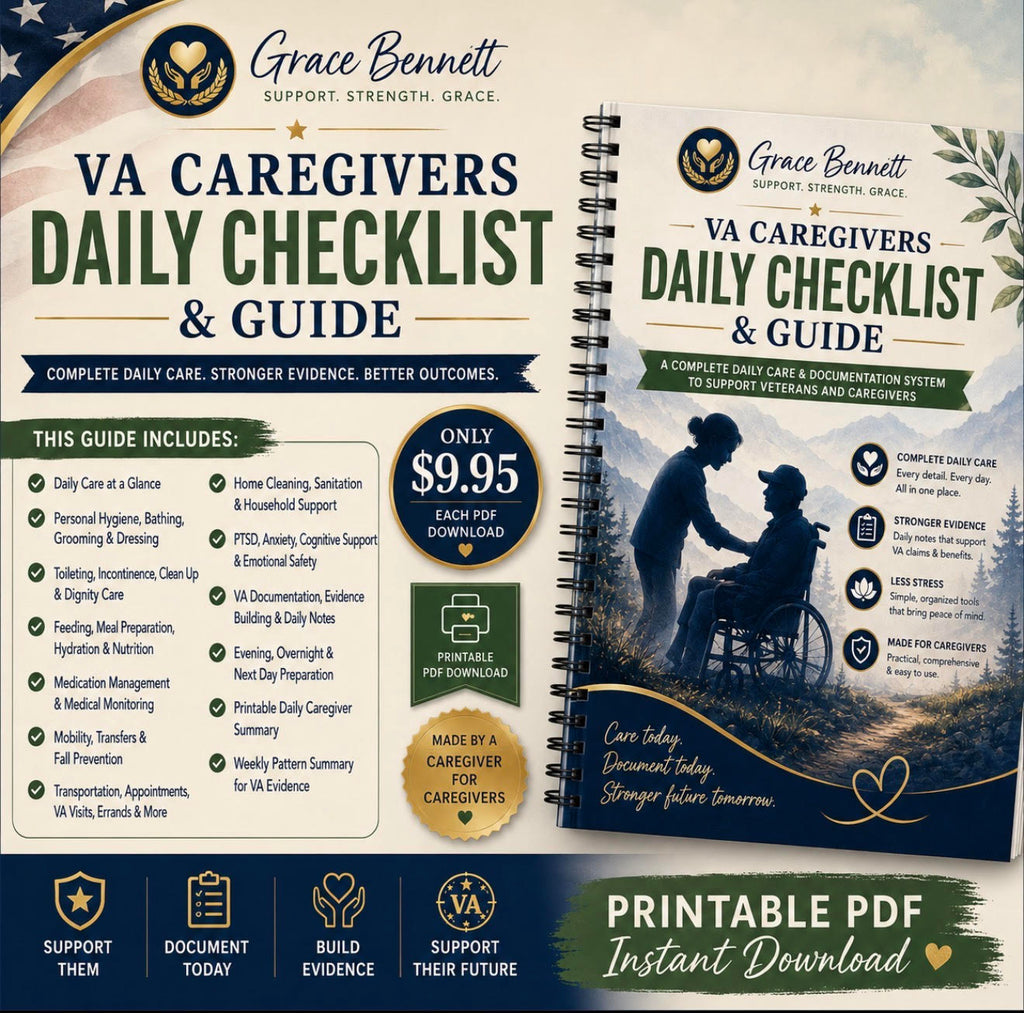 COMPLETE VA CAREGIVER BUNDLE, BENEFITS GUIDE, CHECKLIST AND RESOURCES