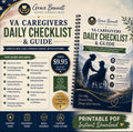 VA CAREGIVERS CHECKLIST - DAILY CARE PLANNING & ORGANIZATION  - MANDATORY HOME ASSESSMENT PREPARATION